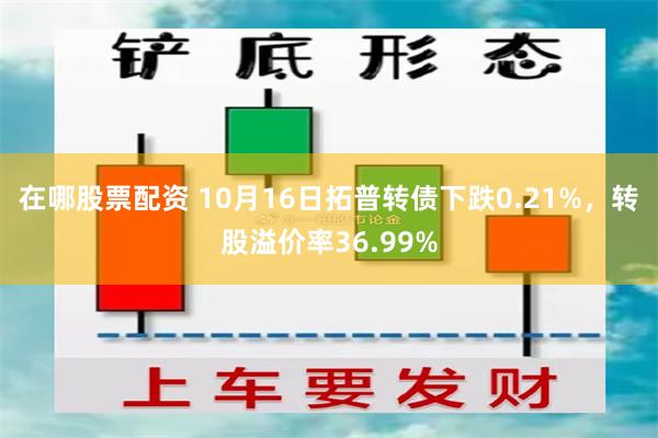 在哪股票配资 10月16日拓普转债下跌0.21%，转股溢价率36.99%