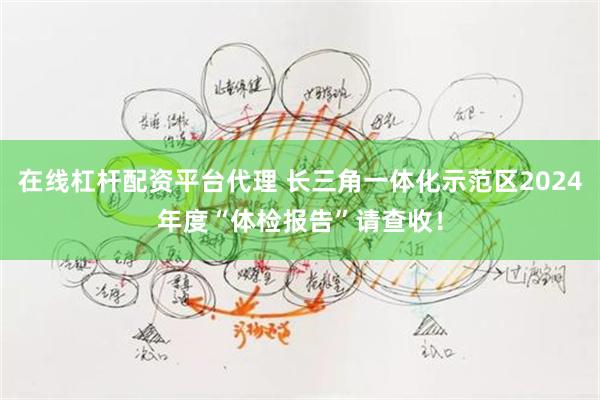 在线杠杆配资平台代理 长三角一体化示范区2024年度“体检报告”请查收！